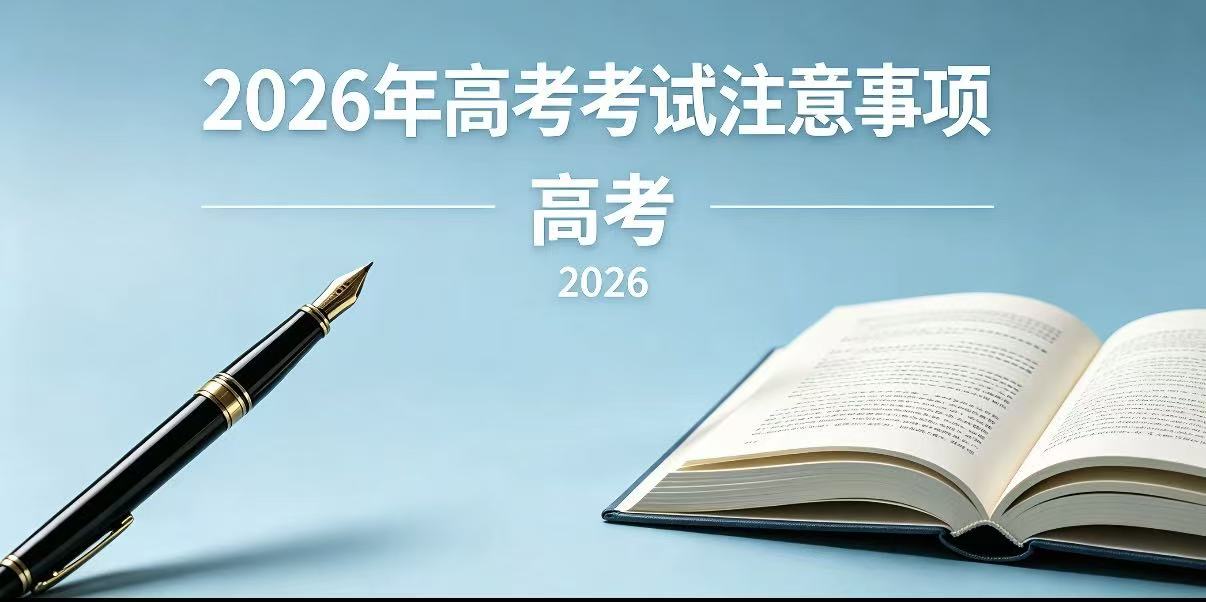 致2026届高考考生家长的一封信